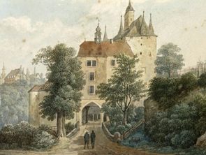Historische Abbildung der Torseite von 1803 Historische Abbildung der Torseite von 1803